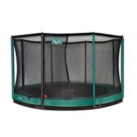 Ronde ingraaf trampoline met net 430cm