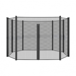 Akrobat Orbit veiligheidsnet trampoline 305x183 cm (incl. palen Akrobat Orbit veiligheidsnet trampoline 305x183 cm (incl. palen