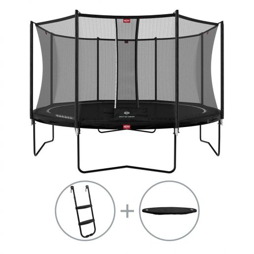 handboeien gewoontjes Bedoel BERG Favorit trampoline met Comfort net 430 cm kopen