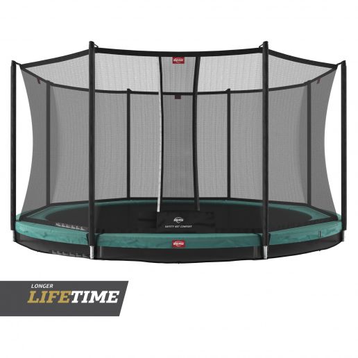 Geschiktheid Verenigde Staten van Amerika Acquiesce BERG Inground Favorit trampoline met comfort net 380 cm kopen