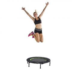 Tunturi Opvouwbare Fitness Trampoline 100cm - Alles in 1