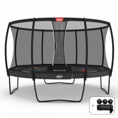 BERG Champion trampoline Levels 430cm Deluxe XL Grijs