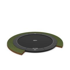 BERG Champion flatground trampoline 380cm Grijs Airflowpro