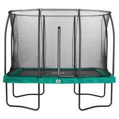 Salta Comfort Edition rechthoek trampoline met veiligheidsnet 214 x 305 cm Groen