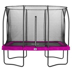 Salta Comfort Edition rechthoek trampoline met veiligheidsnet 214 x 305 cm Roze