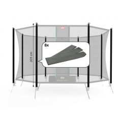 BERG paalhoezen voor comfort veiligheidsnet (8 stuks)