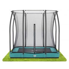Salta Comfort Edition inground trampoline rechthoek 153x214cm Groen