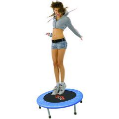 Booming Fitness Jump up trampoline 96 cm met randkussen blauw (zonder dvd pakket)