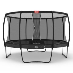 BERG Champion Trampoline Grijs met Veiligheidsnet DeLuxe 430 cm