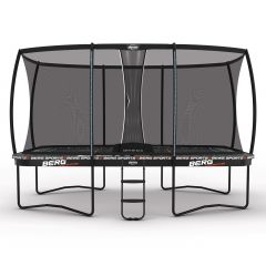 BERG Ultim Pro Bouncer trampoline rechthoek 500x300cm Deluxe XL Zwart 