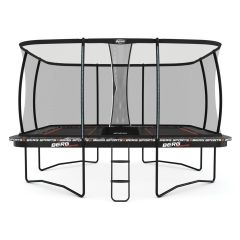 BERG Ultim Pro Bouncer trampoline rechthoek 500x500cm Deluxe XL Zwart