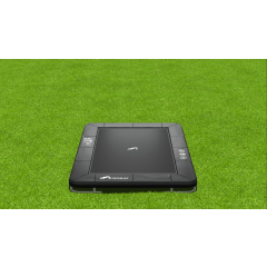 Akrobat Orbit Inground Trampoline 305x183cm Zwart - Zwart special edition