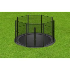 Akrobat Primus Flat to the ground Trampoline 305 cm Grijs