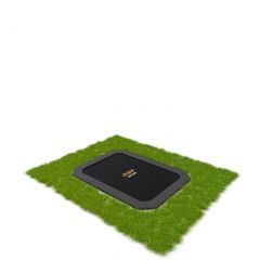 Avyna Pro-Line flatlevel trampoline rechthoek 305x225cm Grijs Air X-TREAM-MAX 