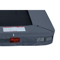 Avyna Pro-Line 213 rechthoekige Inground trampoline rand 275x190 cm Grijs