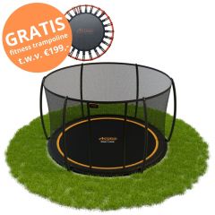 Avyna Pro-Line Flatlevel trampoline 244cm Royal Class Zwart