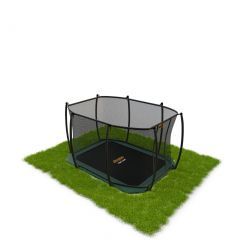 Avyna Pro-Line 352 flatlevel trampoline rechthoek 520x305cm met net Groen