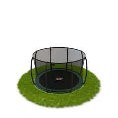 Avyna Pro-Line Flatlevel trampoline 366cm met net Groen