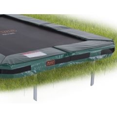 Avyna Pro-Line 213 rechthoekige Inground trampoline rand 275x190 cm Groen
