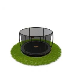 Avyna Pro-Line HD plus inground trampoline 305cm met net Grijs 