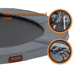 Avyna Pro-Line trampoline rand 244 cm Grijs