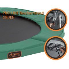 Avyna Pro-Line trampoline rand 244 cm groen