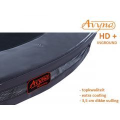 Avyna Pro-Line HD Plus inground trampoline rand 305 Grijs