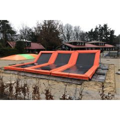 12SPRINGS CURVE-ONE Trampoline One side flat