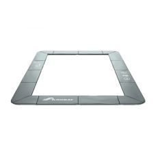 Akrobat Primus Flat to the ground trampoline rand 305x183 cm Grijs