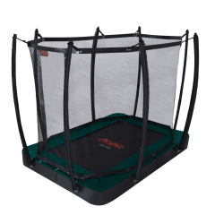 Avyna Pro-Line flatlevel trampoline rechthoek 275x190cm Royal Class Groen Air X-TREAM-MAX 