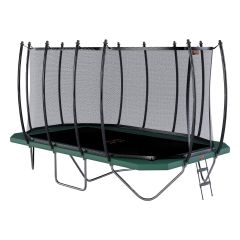 Avyna Pro-Line 352 trampoline rechthoek 520x305cm met net Groen bended poles