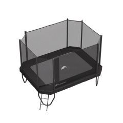 Akrobat Primus Challenger Trampoline 335x244cm Zwart met sluis
