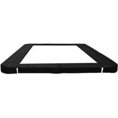Pro Trampoline rand 380x255cm zwart
