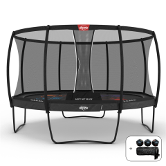 BERG Champion Trampoline Levels 430cm Deluxe Grijs