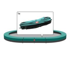 Berg Grand Champion Inground Trampoline rand 520 x 345 cm Groen