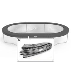 Berg Grand Elite trampoline rand 520 x 345 cm Grijs