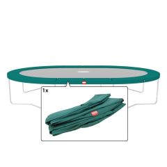 Berg Favorit Trampoline rand 520 x 345 cm Groen