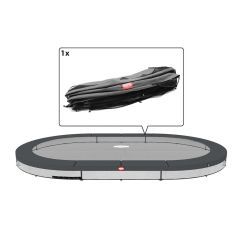 Berg Favorit Inground Trampoline rand 520 x 345 cm Grijs