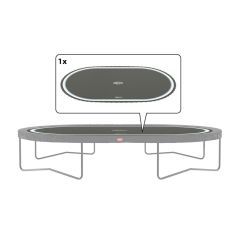 Berg Grand Champion Springmat met witte rand trampoline 520x345 cm