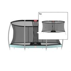 Berg Deluxe Grand los veiligheidsnet zonder palen voor ovale trampoline 470x310 cm