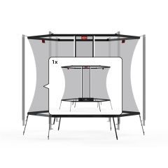 Berg Comfort Veiligheidsnet zonder palen voor ronde trampoline 200cm