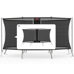 Berg Comfort Grand veiligheidsnet zonder palen voor ovale trampoline 520x345cm