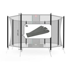 BERG paalhoezen voor comfort veiligheidsnet (8 stuks)