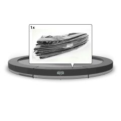 BERG Elite inground trampoline rand 330cm Grijs