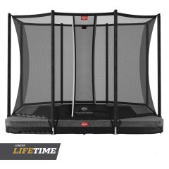 Berg Ultim Favorit trampoline rechthoek 280x190cm Comfort Grijs