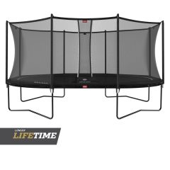 BERG Grand Favorit Trampoline 520x345cm Comfort Zwart
