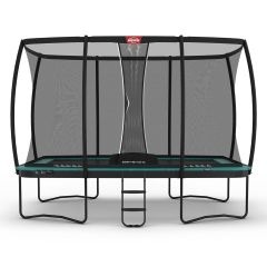 BERG Ultim Champion trampoline rechthoek 410x250 cm Deluxe XL Groen