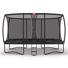 Berg Ultim Elite trampoline Rechthoek 500x300cm Deluxe XL Grijs