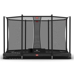 BERG Ultim Favorit Inground trampoline rechthoek 330 x 220 cm comfort Grijs
