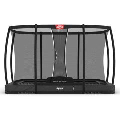 BERG Ultim Champion inground Trampoline rechthoek 330x220cm Deluxe Grijs